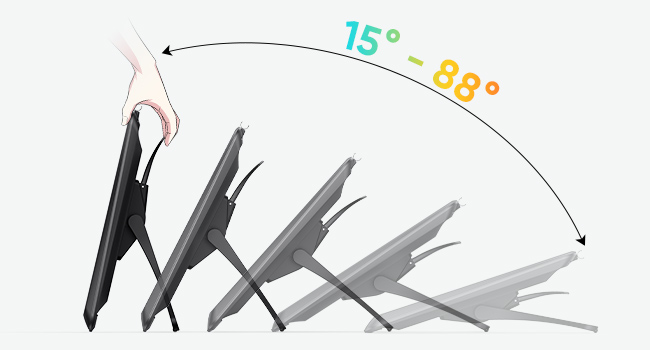 XPPen Artist 22 Plus - Ecran Entier Laminié 21.5 Pouces - Stylet à Puce Intellignete X3 Pro En 16K Niveaux - Gamme De Couleur 130% SRGB - Compatible Mac Windows Chrome Linux Android