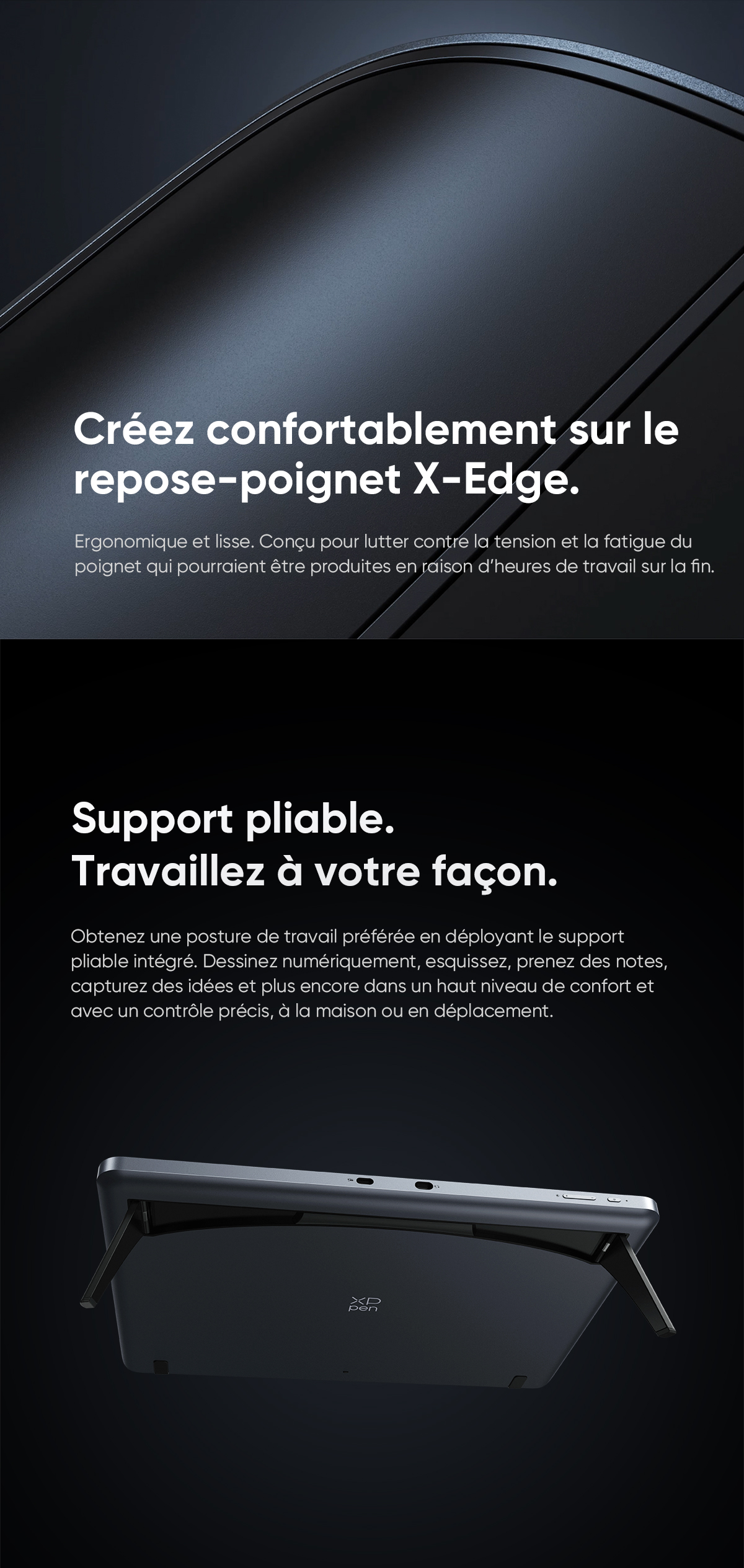 Stylet XPPEN PH20B X3 Pour Tablette Graphique Artist Et Deco - Compatible Artist 10/12/13/16 Gen 2, Artist Pro 16, Deco M/L/MW/LW
